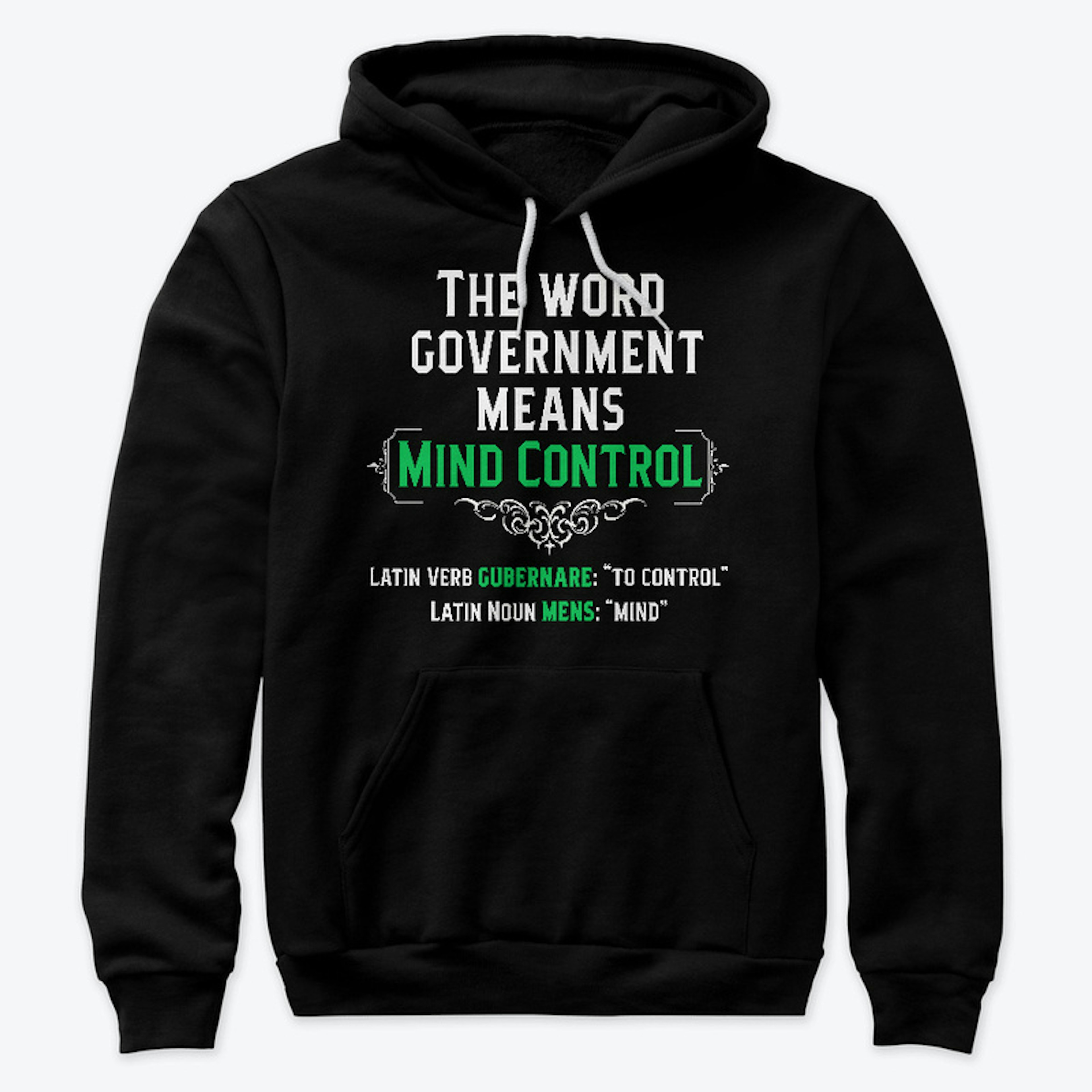 The Word Government (Black)
