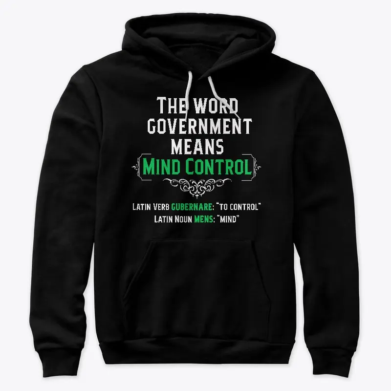 The Word Government (Black)