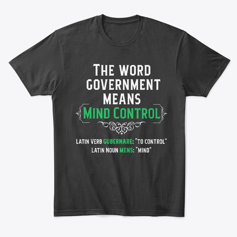 The Word Government (Black)